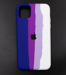 Силіконовий чохол Full Cover для iPhone 11 Pro Max Rainbow №6