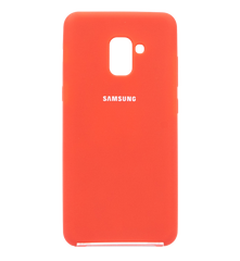 Силіконовий чохол Full Cover для Samsung A8+(2018)/A730 red