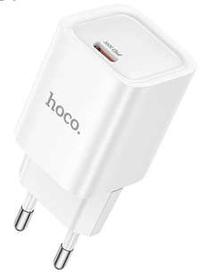 Сетевое зарядное устройство HOCO C148A Type-C PD/QC 30W white