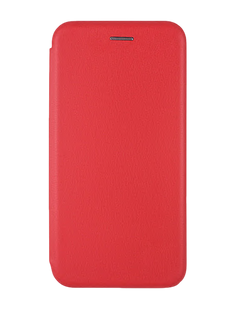 Чехол книжка Original кожа для Huawei P40 Lite red