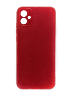 Силиконовый чехол Summer Vibe для Samsung A04E red Full Camera