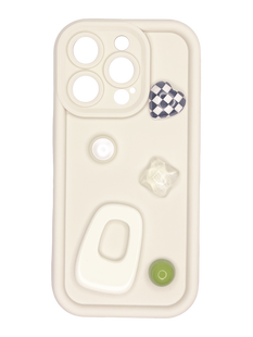 Чохол Pretty Things для iPhone 15 Pro white/design Full Camera
