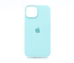 Силіконовий чохол Full Cover для iPhone 14 marine green (azure)