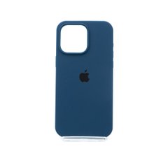 Силіконовий чохол Full Cover для iPhone 15 Pro Max abyss blue