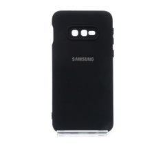 Силіконовий чохол Full Cover для Samsung S10E black My Color Full Camera