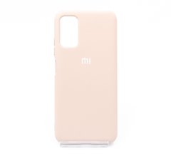 Силиконовый чехол Full Cover для Xiaomi Redmi Note 10 5G/Poco M3 Pro pink sand
