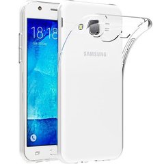Силиконовый чехол Clear для Samsung J5 /J500 0,3мм white/black