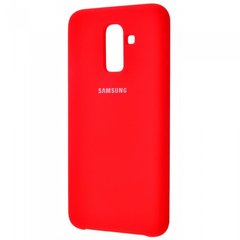 Силиконовый чехол Full Cover для Samsung J8 2018 red