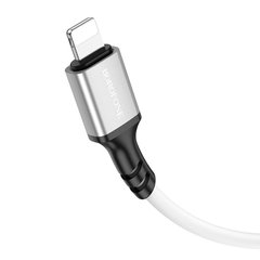 USB кабель Borofone BX83 Lightning 2.4A/1m white