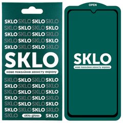 Захисне скло SKLO 5D Full Glue для Samsung A41 black