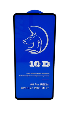 Захисне 10D скло Full Glue для Xiaomi Redmi 9T black SP