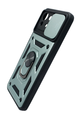 Чохол Camshield Serge Ring for Magnet для Xiaomi Mi 11 Lite green протиударний шторка/захист камери
