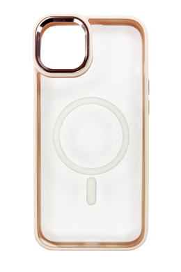 Чохол WAVE Desire Case with MagSafe для iPhone 14 Plus/15 Plus pink sand