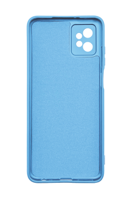 Силіконовий чохол Full Soft для Motorola G32 lilac blue Full Camera