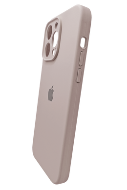 Силіконовий чохол Full Cover для iPhone 13 Pro pink sand Full Camera