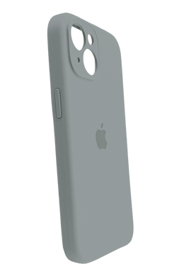 Силіконовий чохол Full Cover для iPhone 14 ash Full Camera