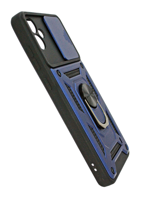 Чохол Camshield Serge Ring для Samsung A05 blue протиударний шторка/захист камери