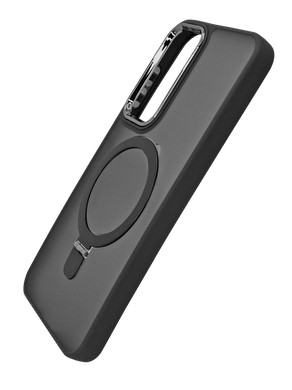 Чохол Matte Ring-MagSafe для Samsung S23 FE black