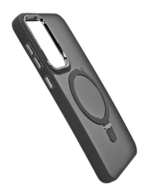 Чохол Matte Ring-MagSafe для Samsung S23 FE black