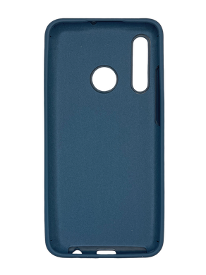 Силиконовый чехол Full Cover для Huawei P Smart+ 2019 navy blue
