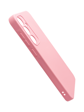 Силиконовый чехол Full Cover для Samsung A55 pink Full Camera без logo