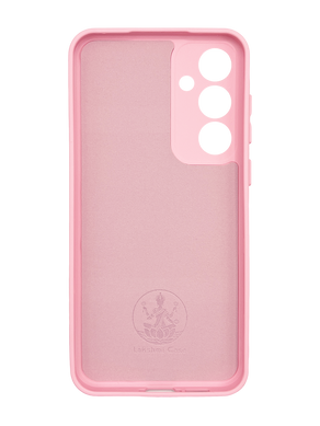 Силіконовий чохол Full Cover для Samsung A55 pink Full Camera без logo