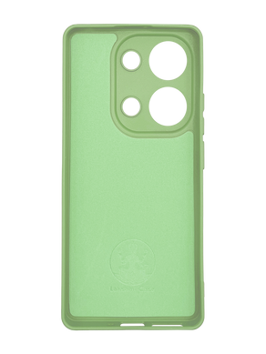 Силиконовый чехол Full Cover для Xiaomi Redmi Note 13 Pro 4G pistachio Full Camera без logo