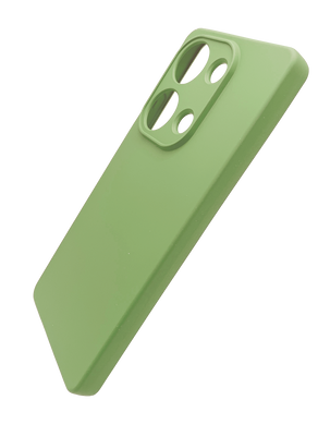 Силиконовый чехол Full Cover для Xiaomi Redmi Note 13 Pro 4G pistachio Full Camera без logo