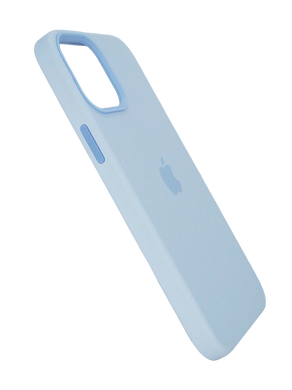 Силиконовый чехол with MagSafe для iPhone 12 Pro Max cloud blue