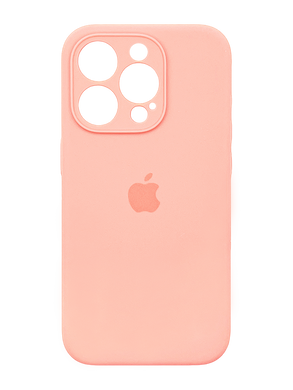 Силіконовий чохол Full Cover для iPhone 15 Pro flamingo Full camera