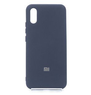 Силіконовий чохол Full Cover для Xiaomi Redmi 9A midnight blue my color