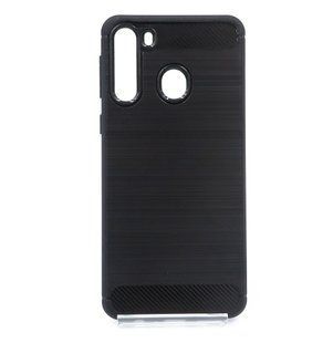 Силиконовый чехол SGP для Samsung A21 TPU black