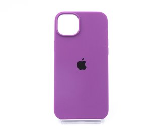 Силіконовий чохол Full Cover для iPhone 14 Plus grape