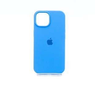 Силіконовий чохол Full Cover для iPhone 15 royal blue (iris)