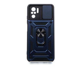 Чехол Camshield Serge Ring for Magnet для Xiaomi Redmi Note 10 /Note 10s blue противоударный