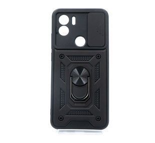 Чохол Camshield Serge Ring for Magnet Camo для Xiaomi Redmi A1+ black протиударний
