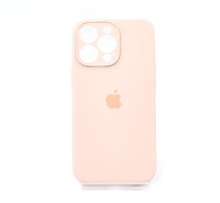 Силіконовий чохол Full Cover для iPhone 13 Pro pink Full Camera