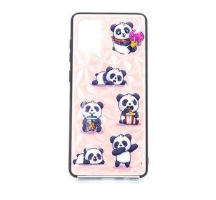 TPU+PC чохол Prisma Wave Majesty для Samsung A71 baby panda/light pink
