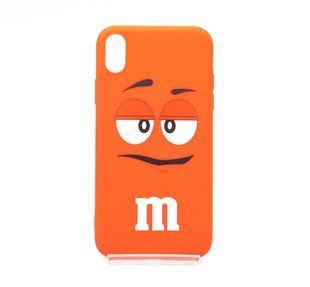 Силіконовий чохол JOY для iPhone XR M&M"s red