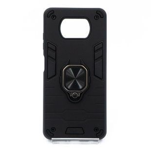 Чохол SP Transformer Ring for Magnet для Xiaomi Poco X3 black протиударний