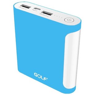 Power Bank GOLF GF-D14 10000 mAh blue