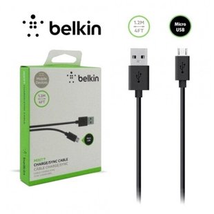 USB кабель BELKIN usb micro 15 см.