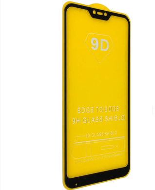 Захисне 9D скло Full Glue для Xiaomi Redmi 6 Pro/Mi A2 Lite black SP