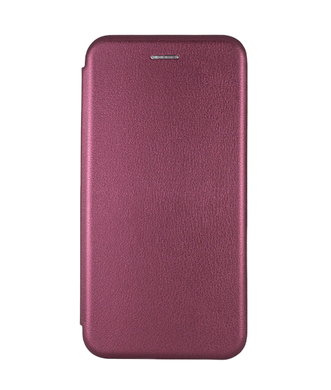 Чехол книжка Original кожа для Samsung A16 5G marsala