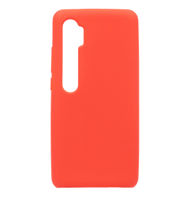 Силиконовый чехол Grand Full Cover для Xiaomi Mi Note 10 red