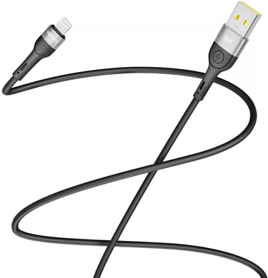 USB кабель YOKI EXTRA YK-EX11 Lightning 2.4A 2m black