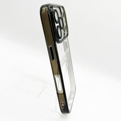 Чохол Fibra Bling Side edge для iPhone 17 Pro clear black Full Camera