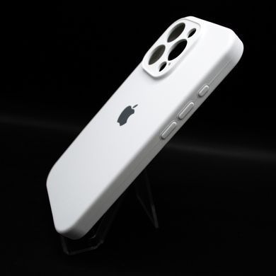 Силиконовый чехол Full Cover для iPhone 16 Pro Max white Full Camera