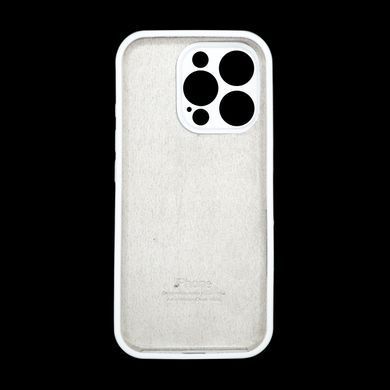Силиконовый чехол Full Cover для iPhone 16 Pro Max white Full Camera