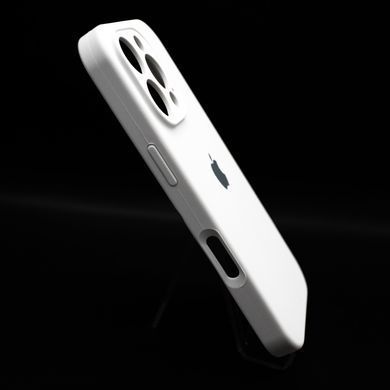 Силиконовый чехол Full Cover для iPhone 16 Pro Max white Full Camera